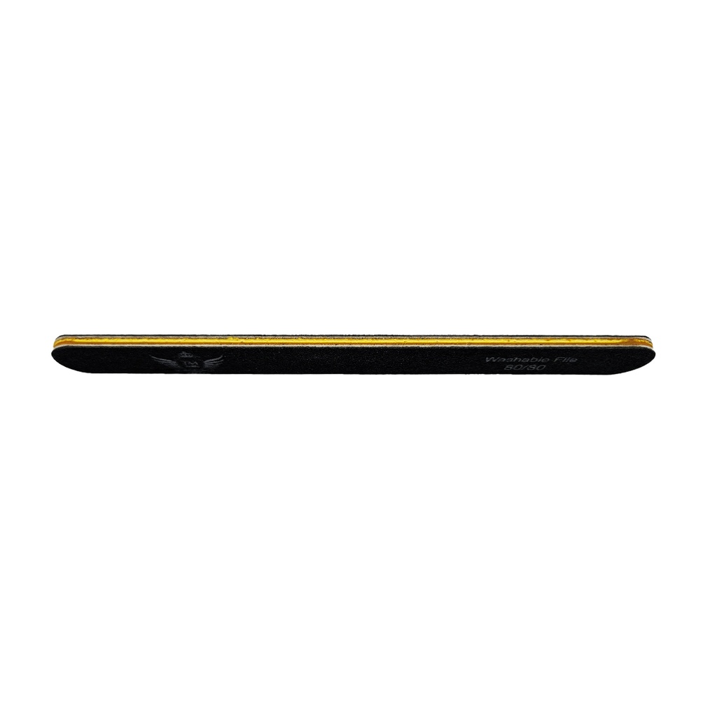 TM Nails | lima 80/80 – negro delgado - 1