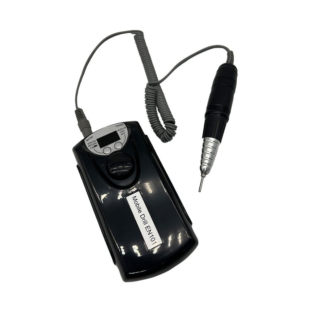 [en101frees-zwart] EN-101 | Taladro de uñas portátil (negro)