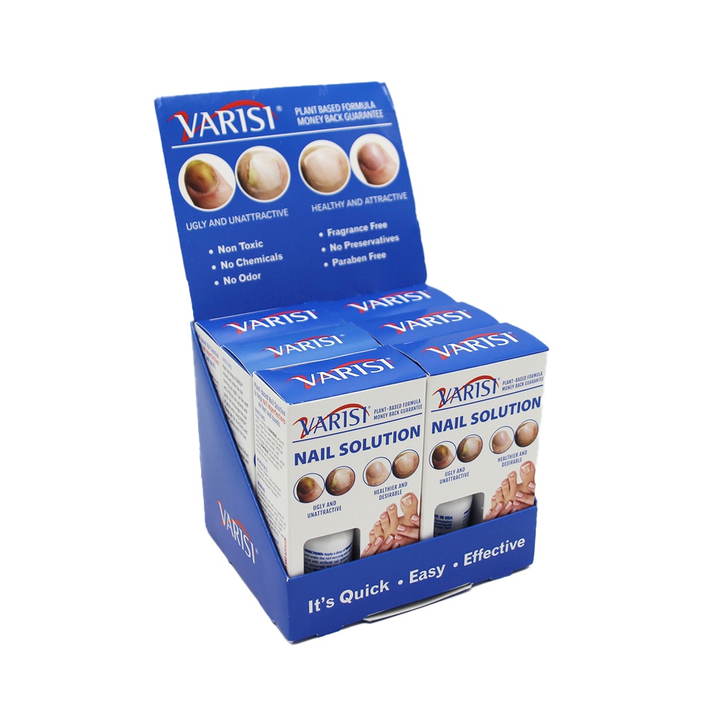[varisi-6pack] Varisi | Solución para uñas (paquete de 6)